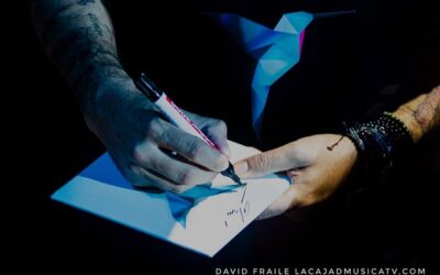 Pablo López y su colibrí