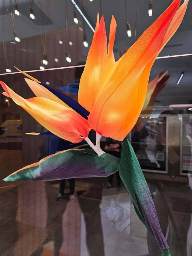 Missmsmith arte en papel ave del paraiso toty sofia vergara make up flores maxi gigantes crepe Missmsmith arte en papel ave del paraiso toty sofia vergara make up flores maxi gigantes crepe